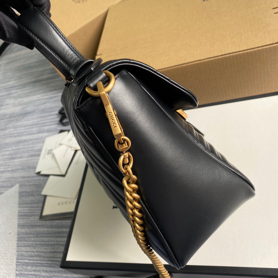 GG marmont small top handle bag