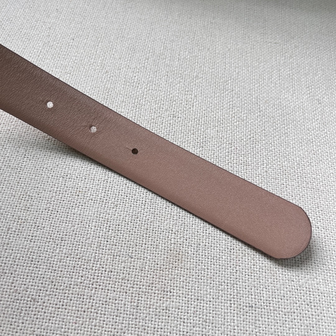 Ch*el cc logo leather belt