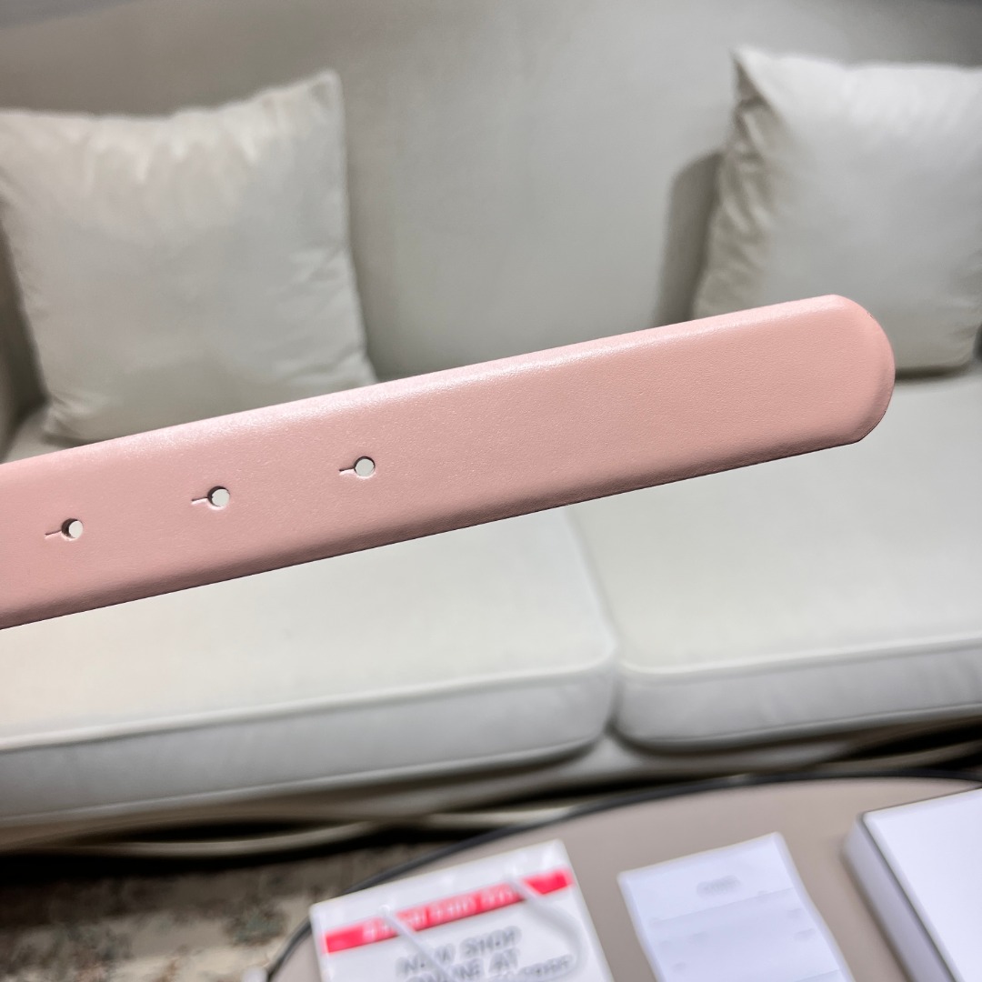 Ch*el leather belt