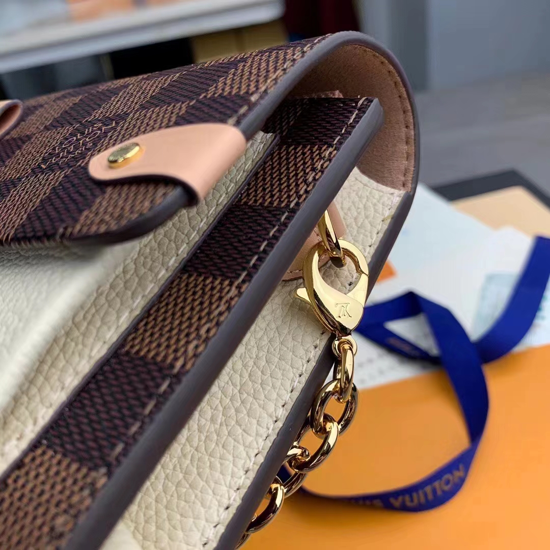 Vavin Chain Wallet NM Damier with Leather