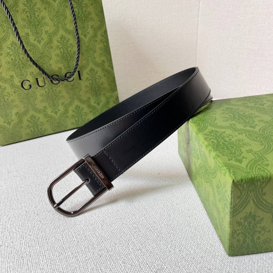 G*u*i leather belt