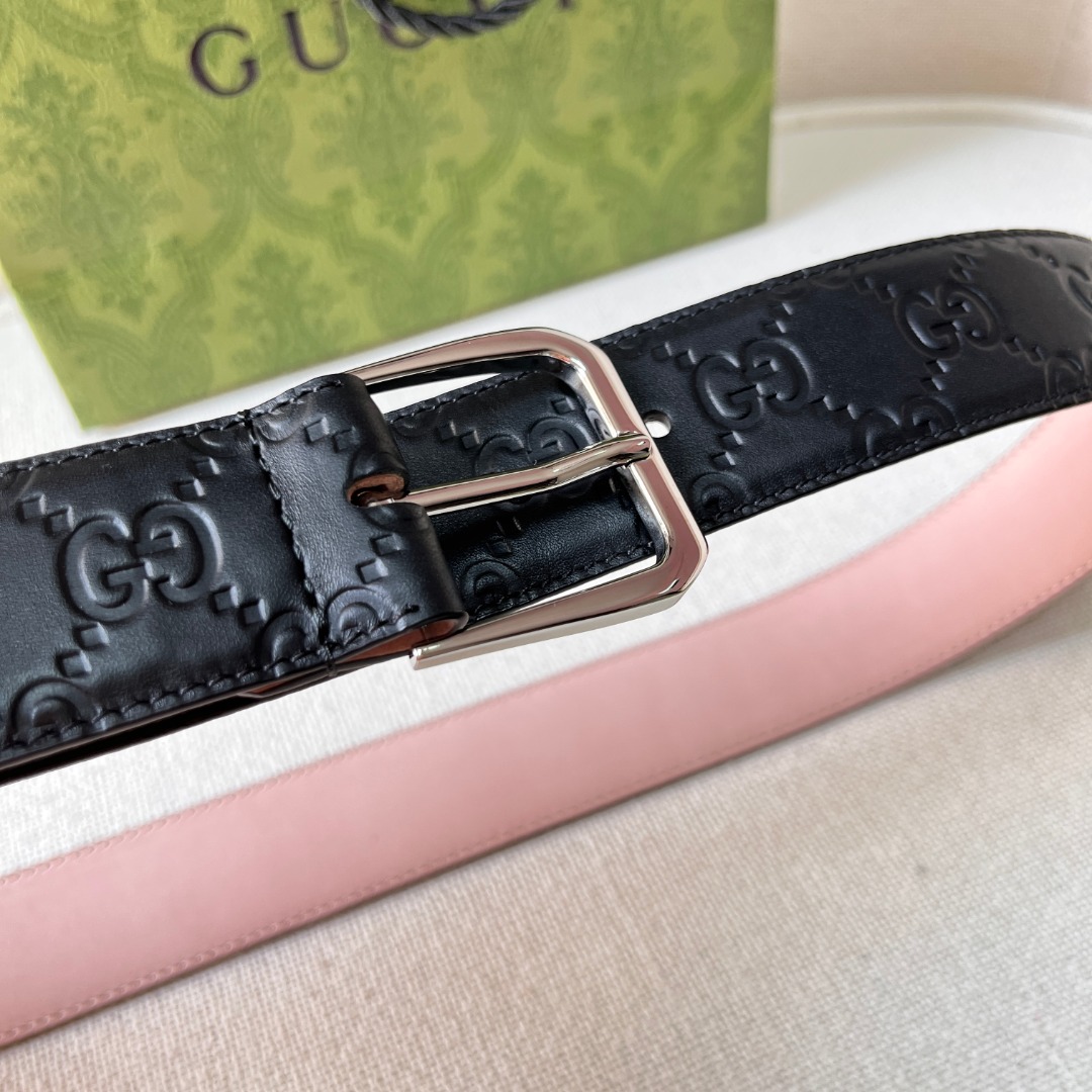 G*u*i monogram belt