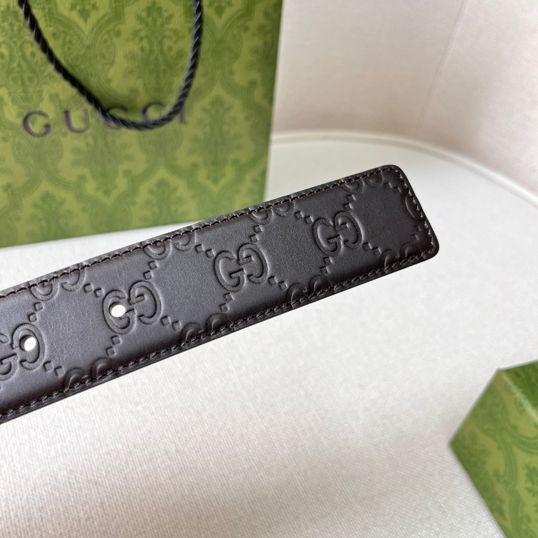 G*u*i monogram belt