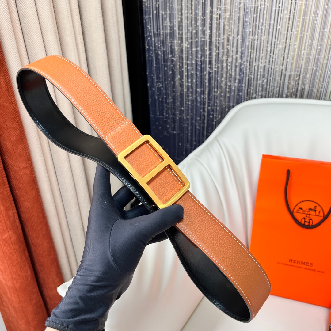 H**mes leather belt