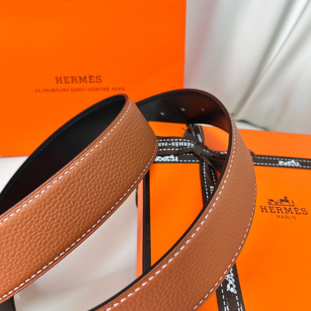 H**mes leather belt