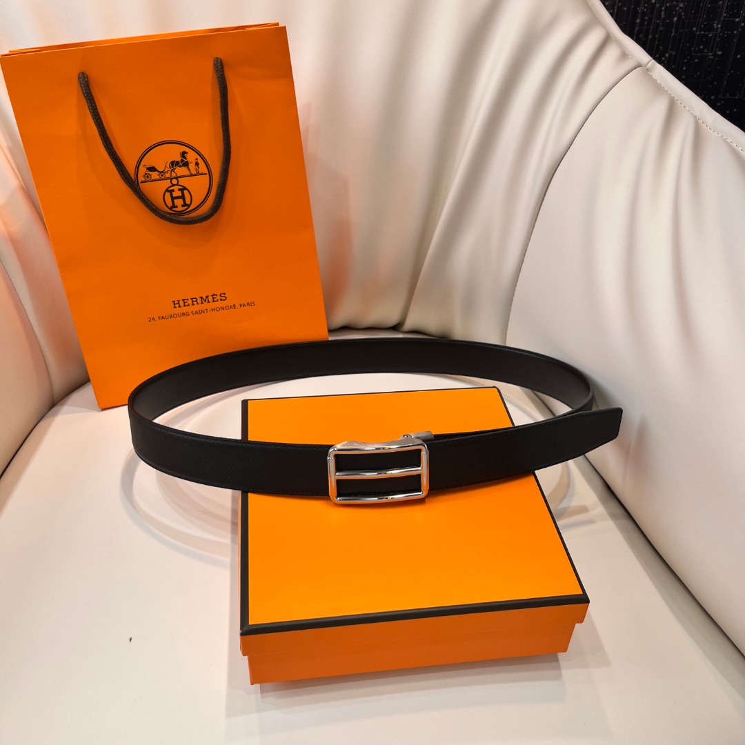 H**mes leather belt