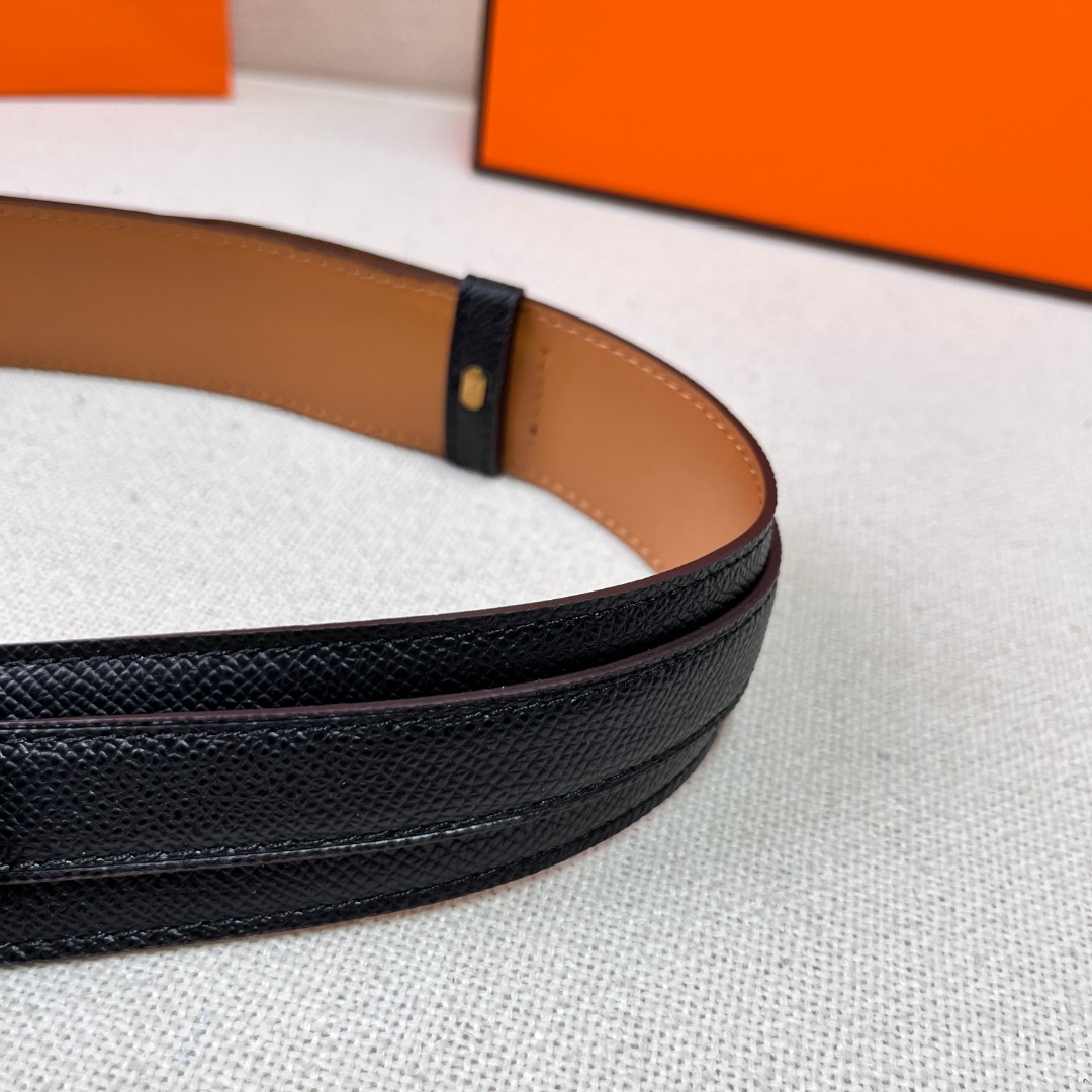 H**mes epsom kelly belt