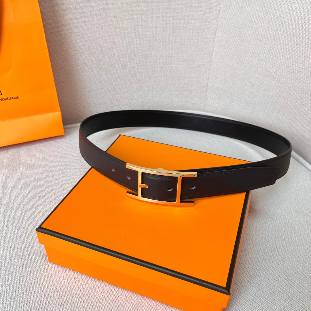 H**mes quentin reversible belt