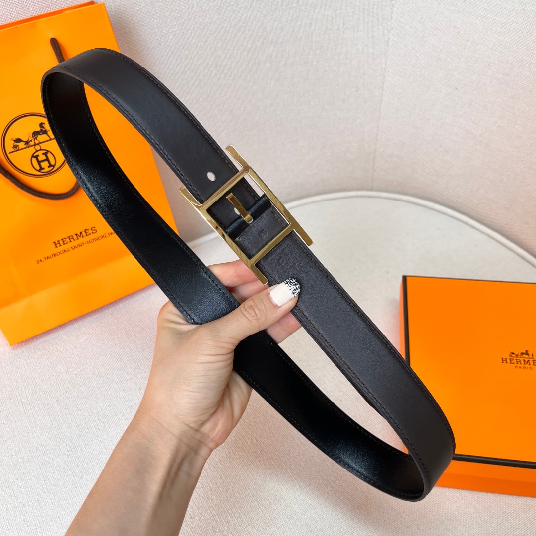 H**mes quentin reversible belt