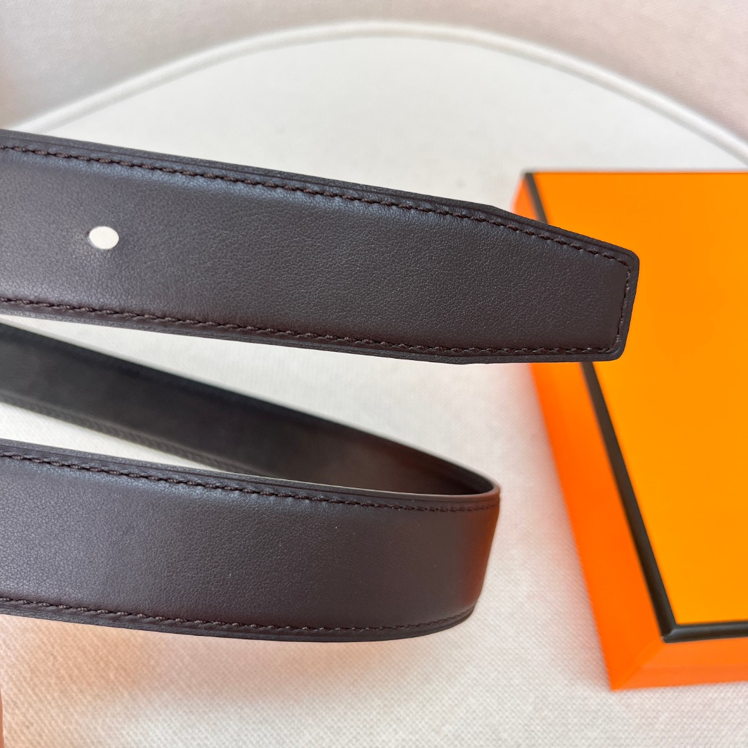 H**mes quentin reversible belt