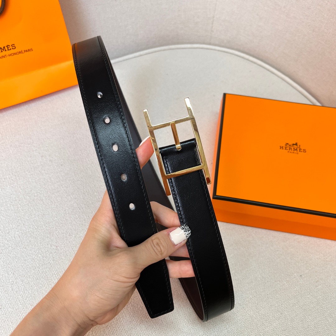 H**mes quentin reversible belt