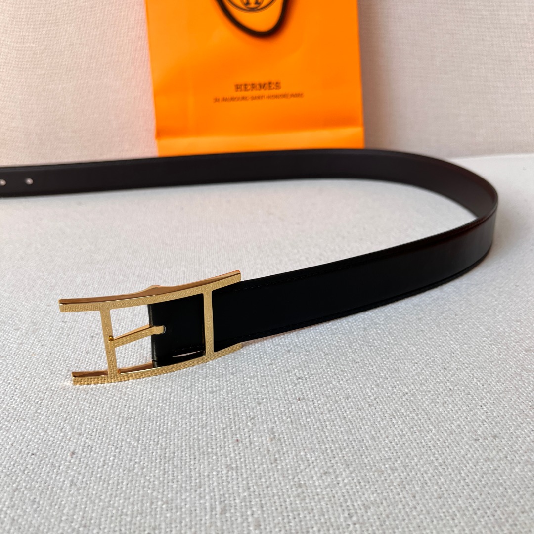 H**mes quentin reversible belt
