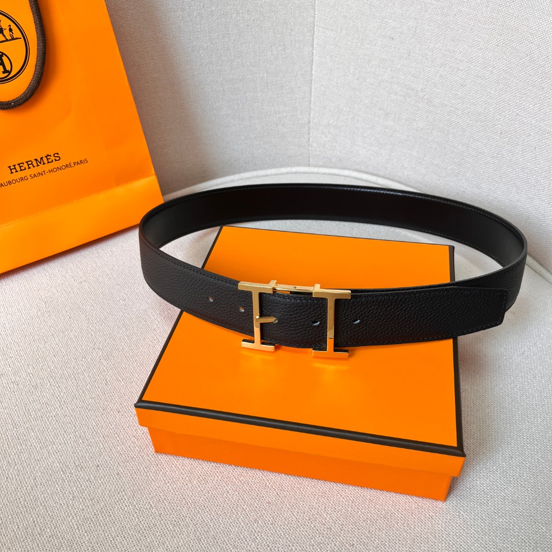 H**mes quentin reversible belt