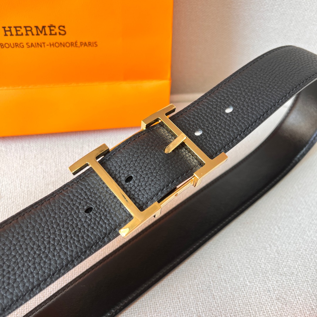 H**mes quentin reversible belt