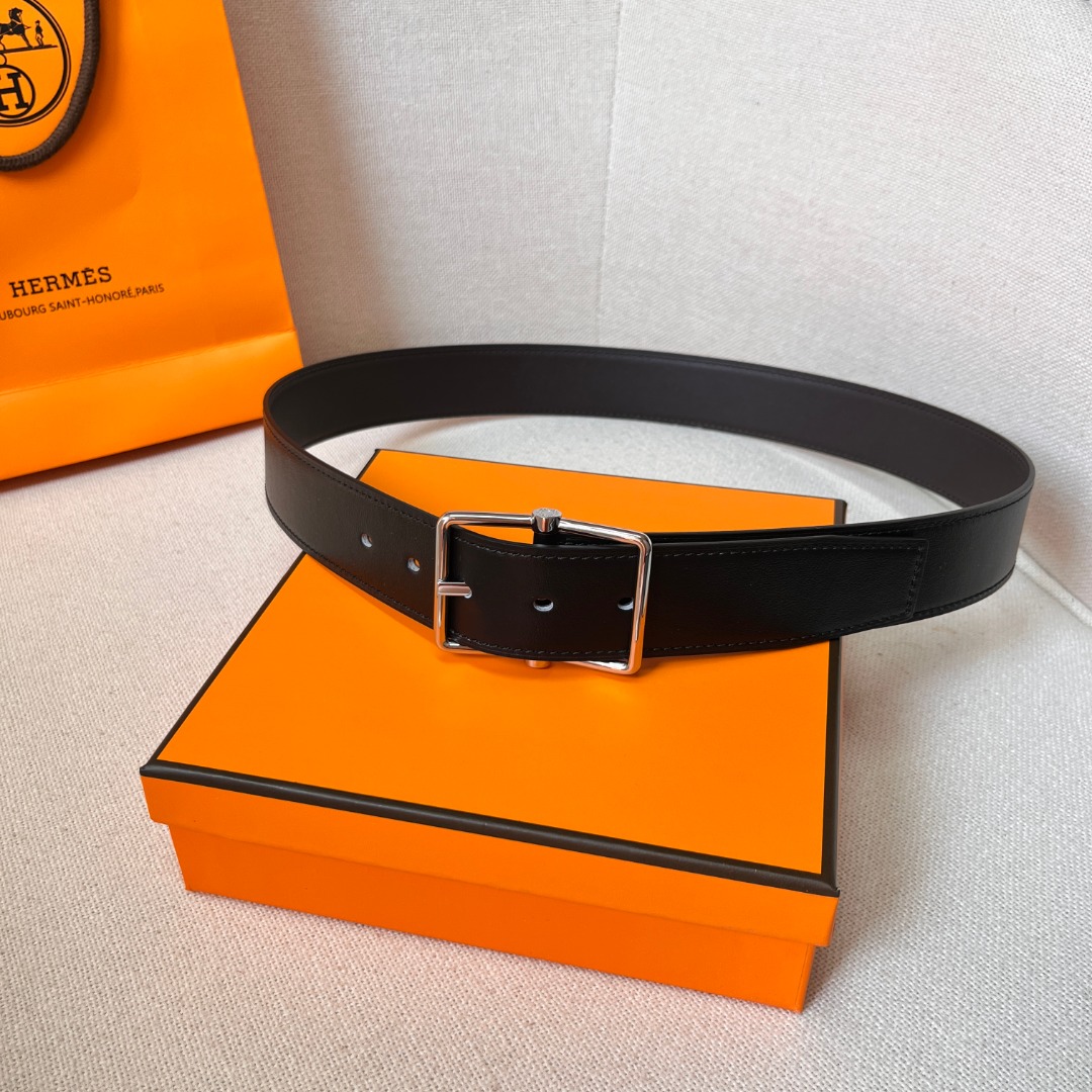 H**mes leather belt