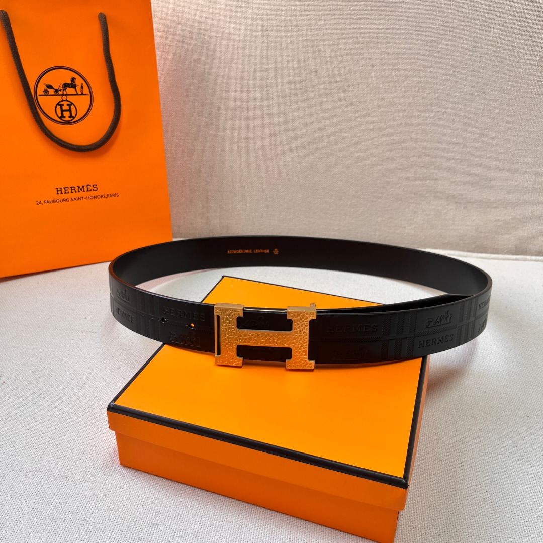 Hermès Cowhide Belt