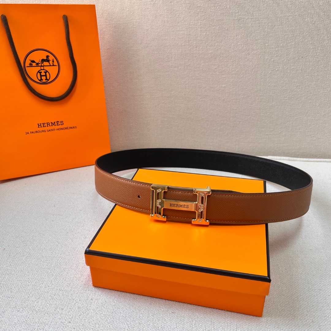 Hermès Cowhide Belt