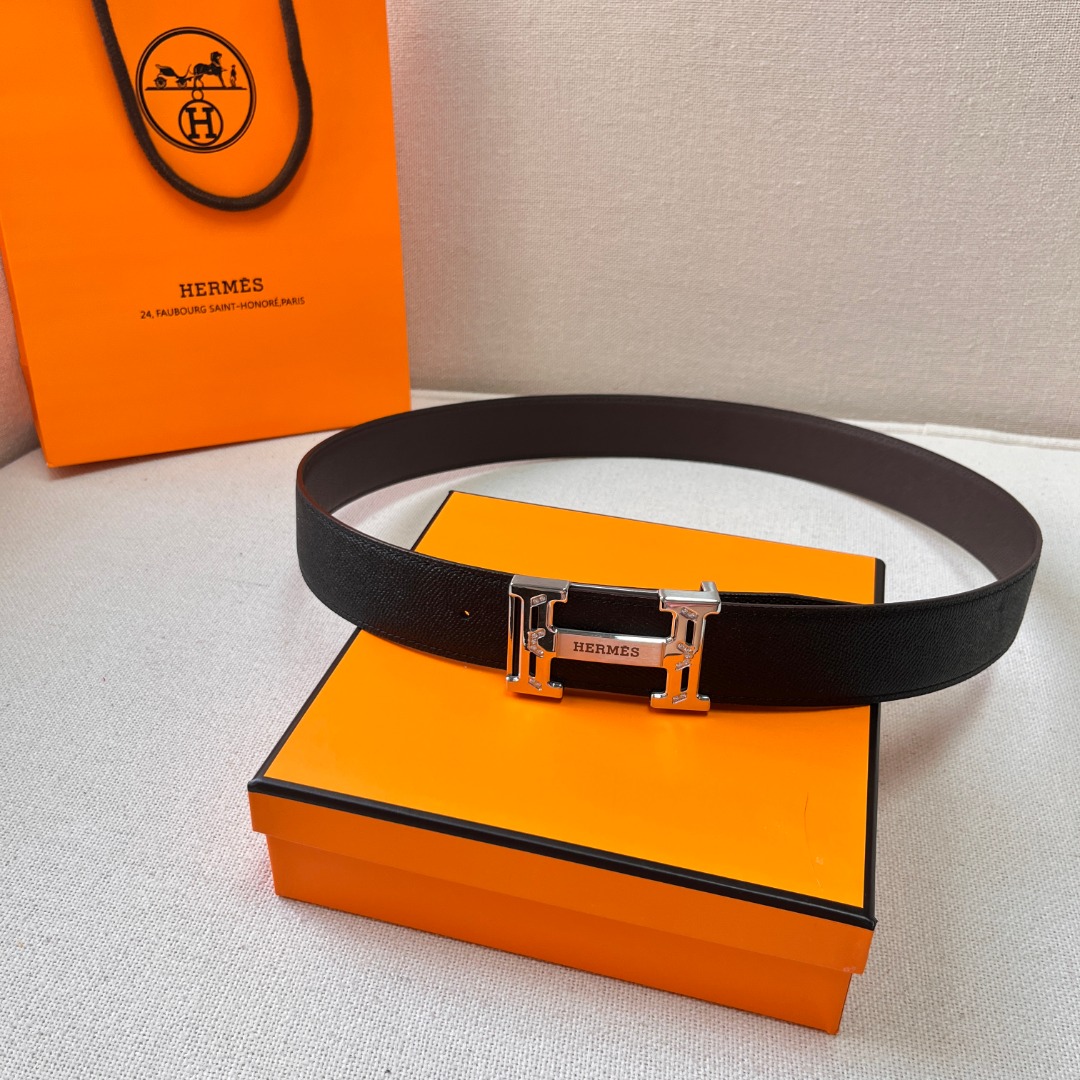 Hermès Cowhide Belt