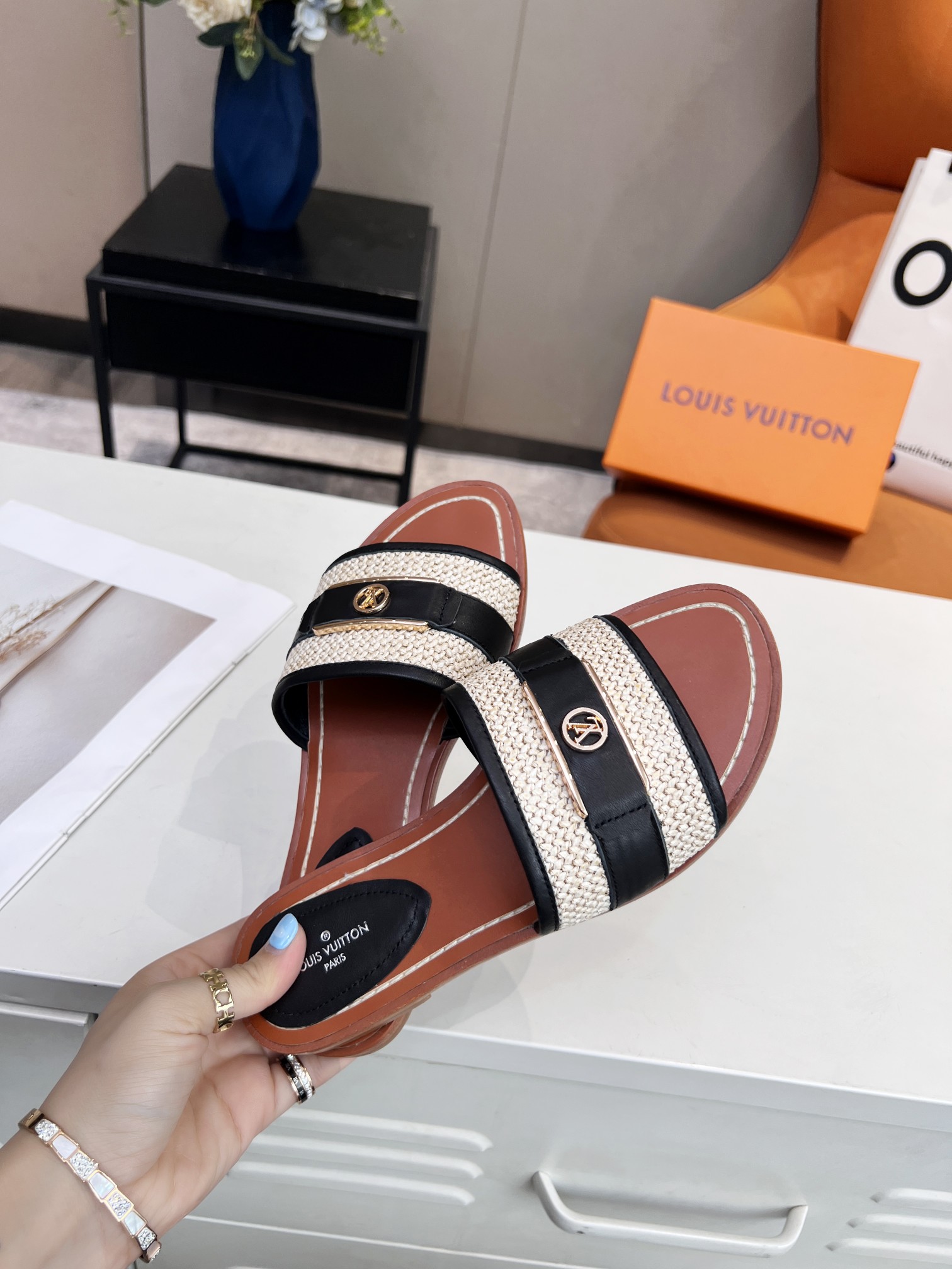 LV Slippers