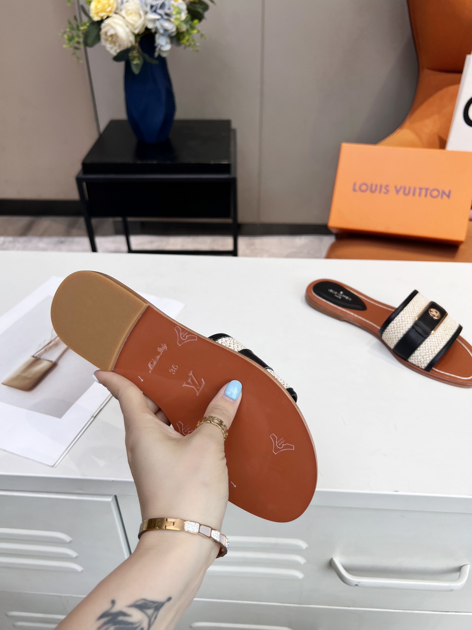 LV Slippers