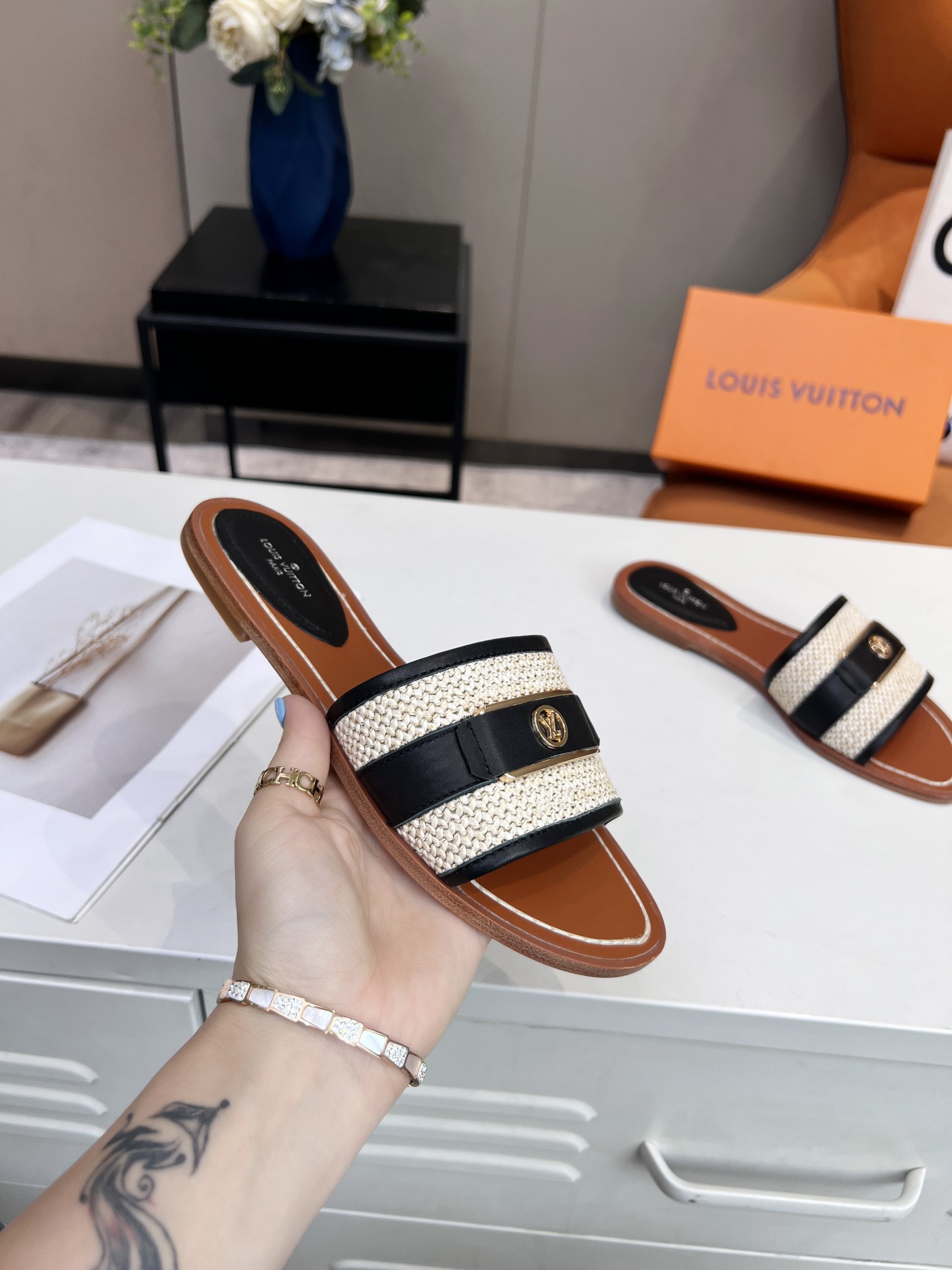 LV Slippers