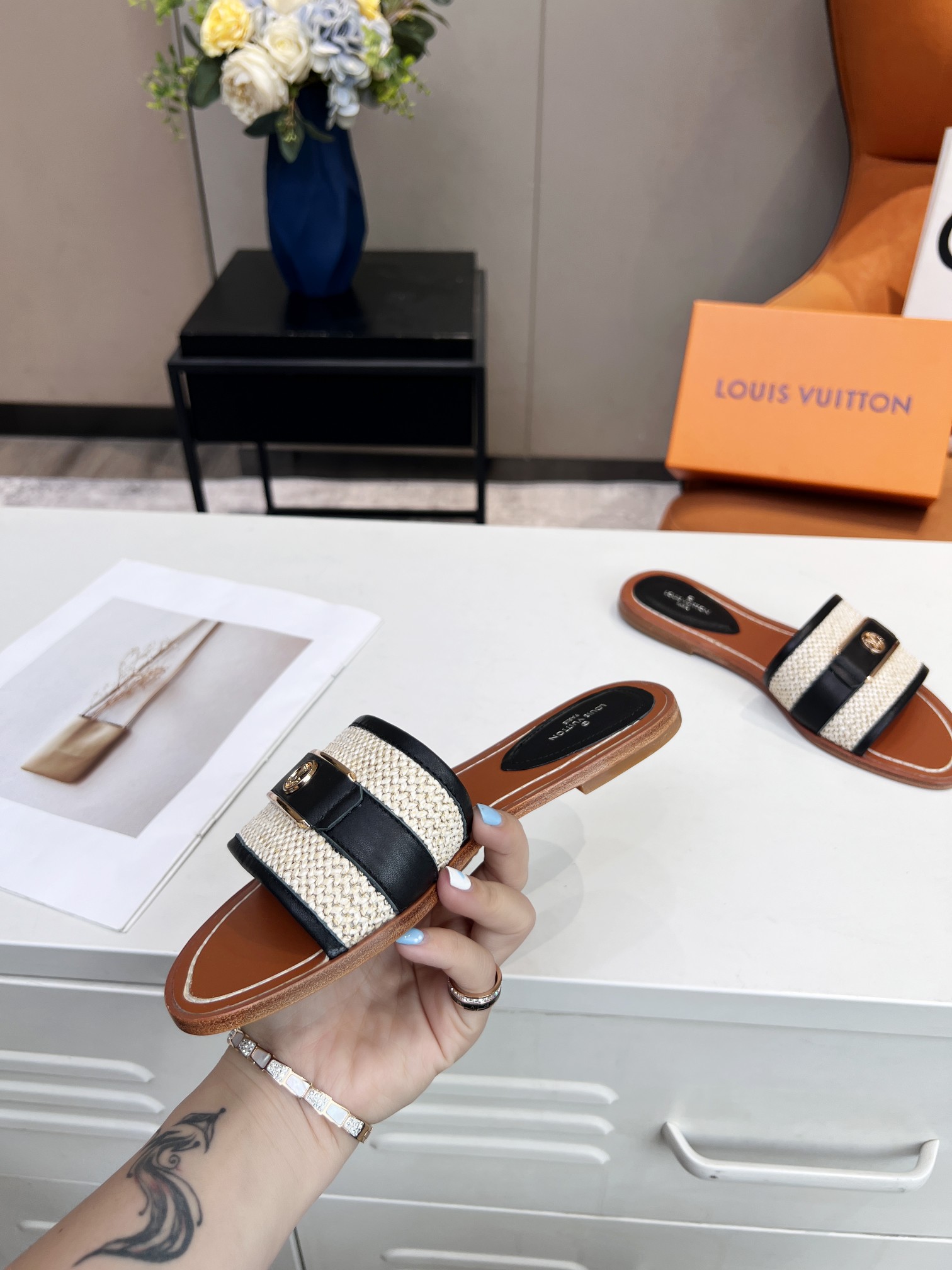 LV Slippers