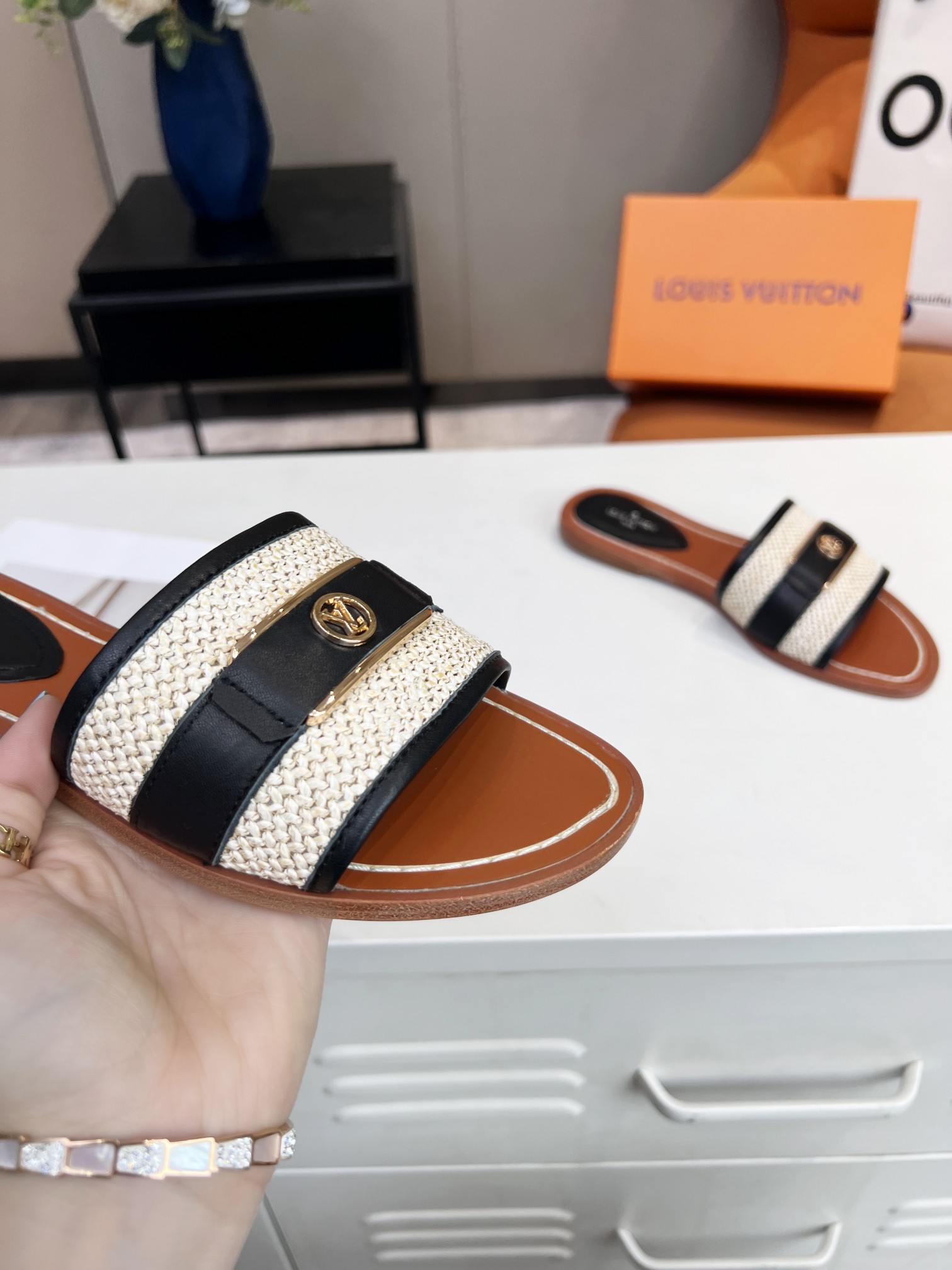 LV Slippers