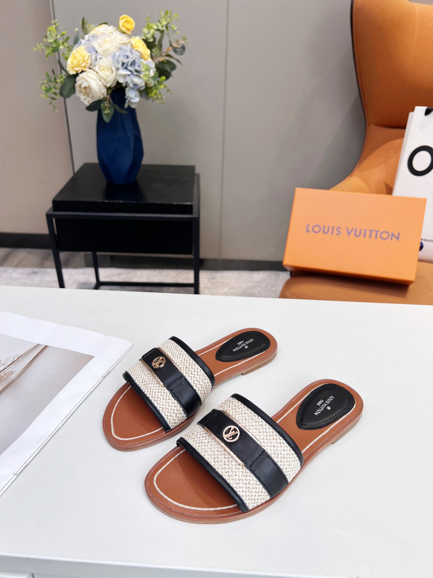 LV Slippers