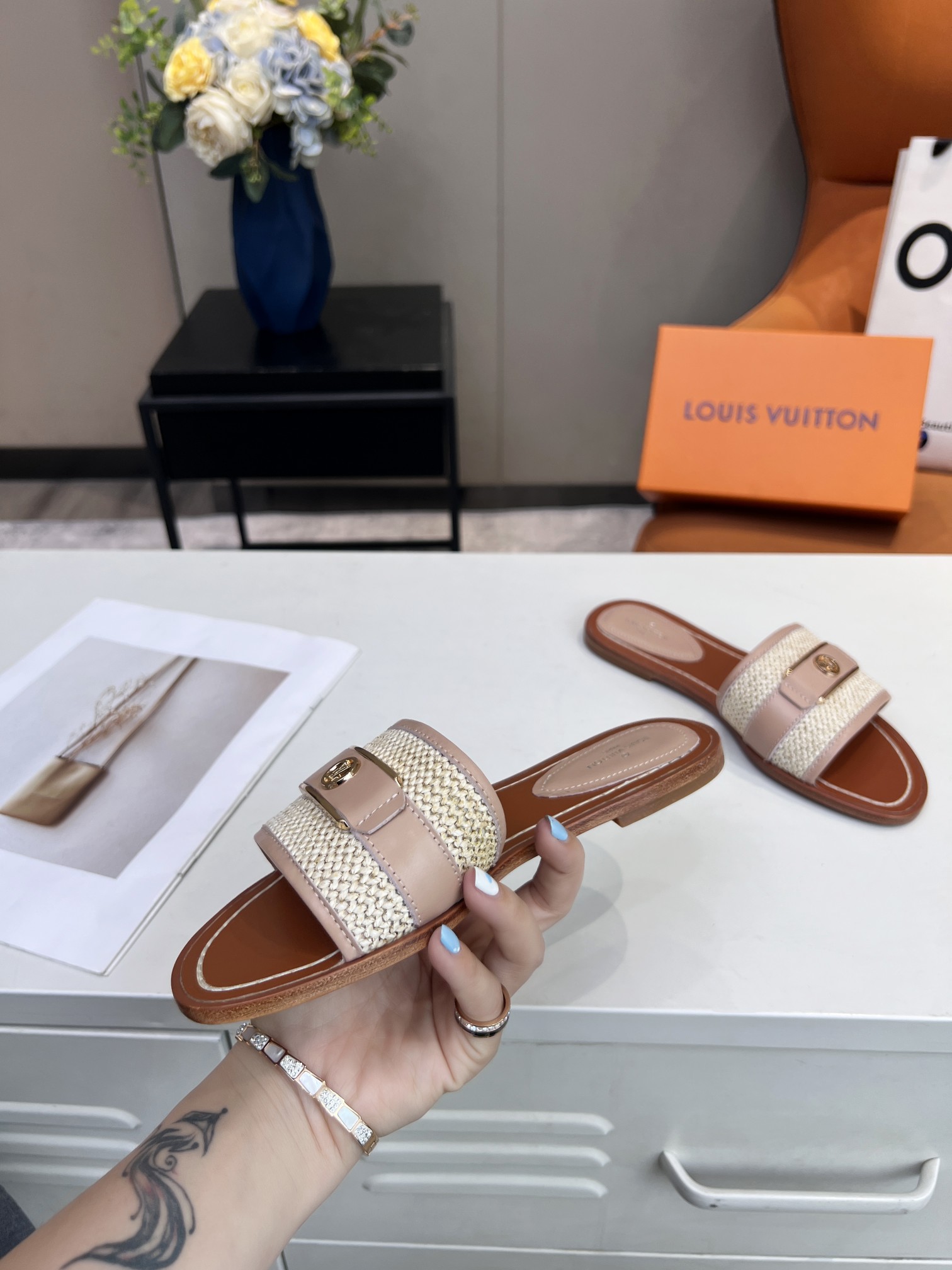LV Slippers