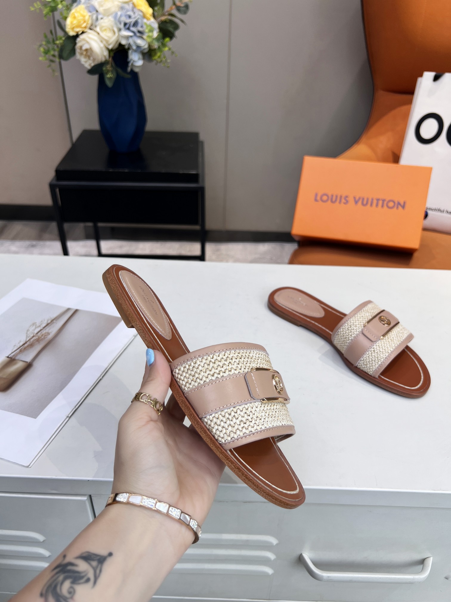 LV Slippers