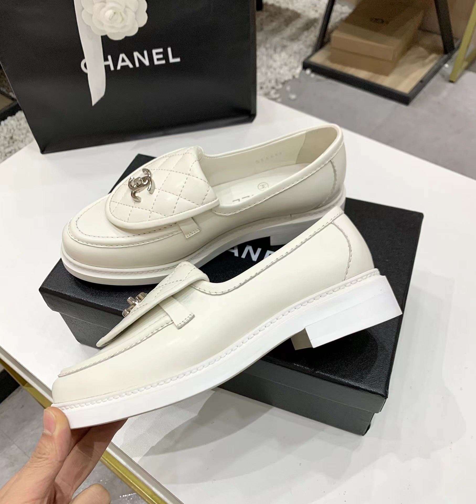 Ch*el loafers