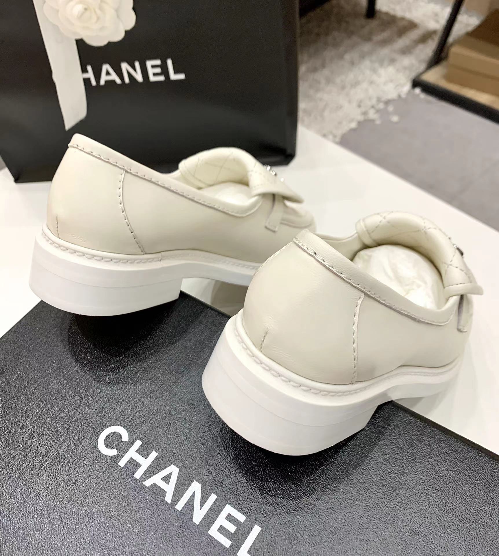 Ch*el loafers