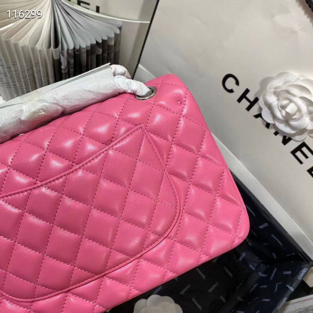 Ch*el flap bag large