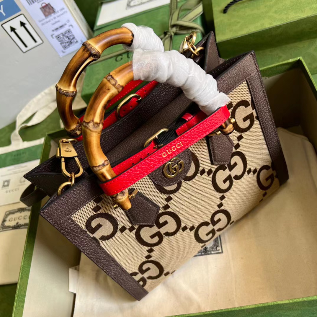G*u*i diana jumbo gg small tote bag