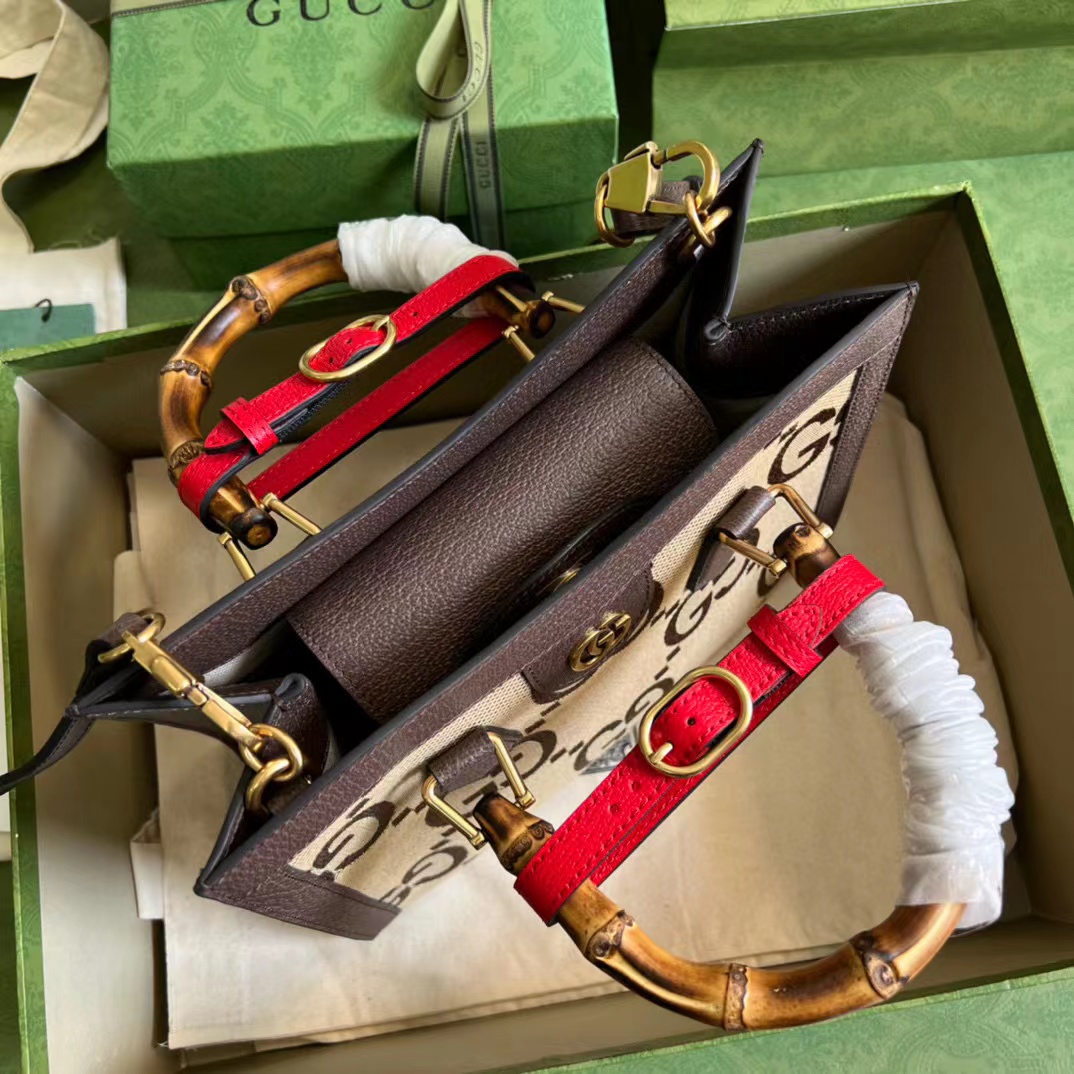 G*u*i diana jumbo gg small tote bag