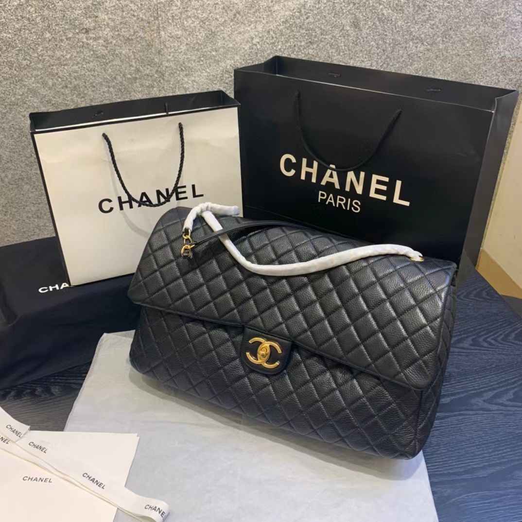 Ch*el xxl airline flap bag