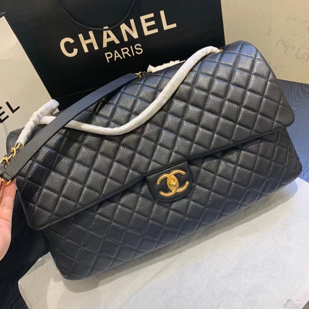 Ch*el xxl airline flap bag