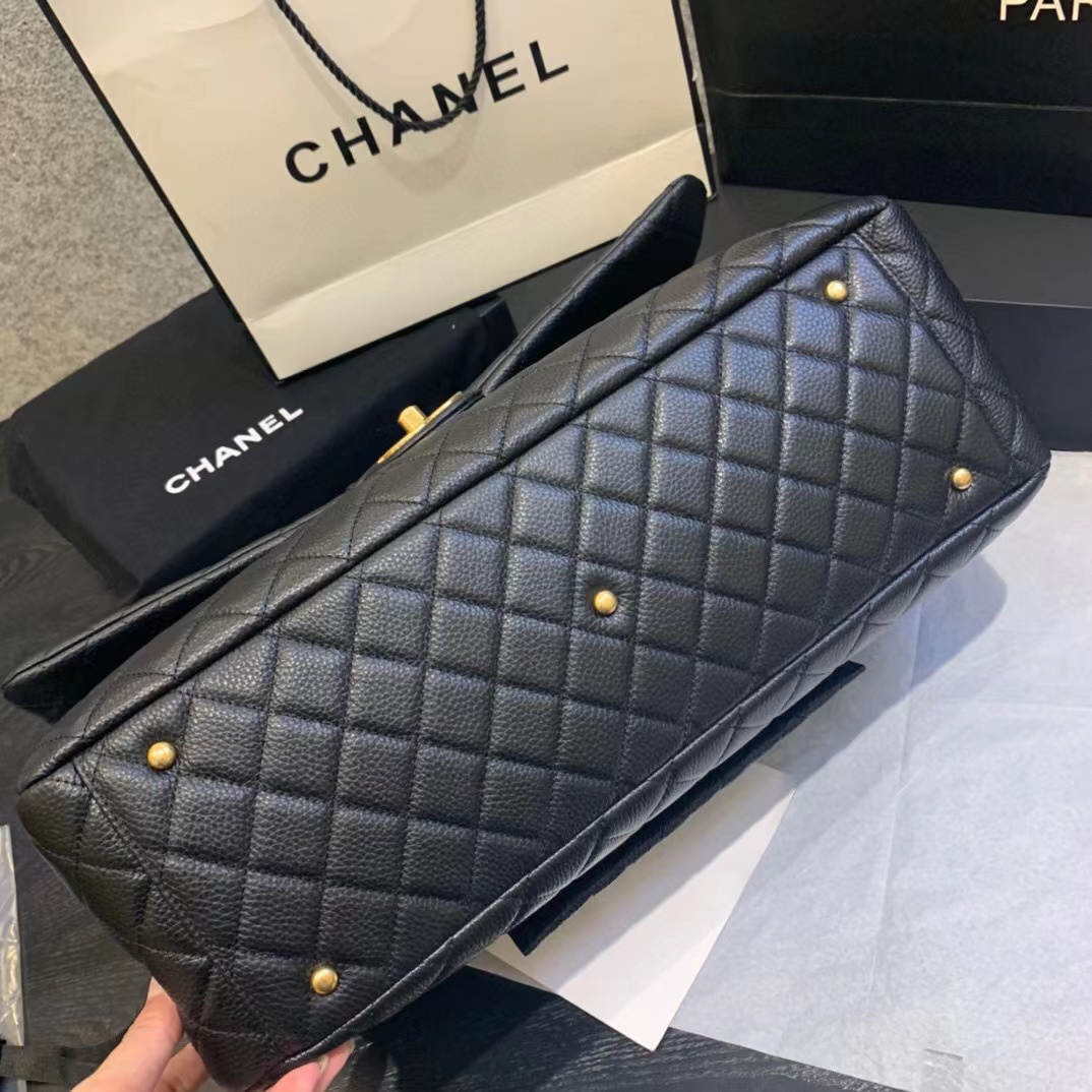 Ch*el xxl airline flap bag