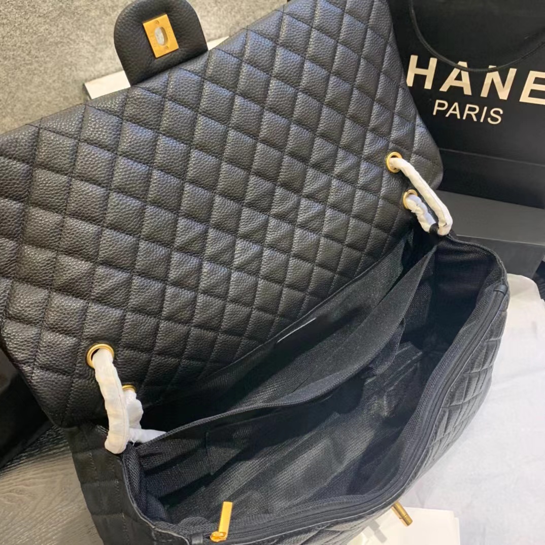 Ch*el xxl airline flap bag