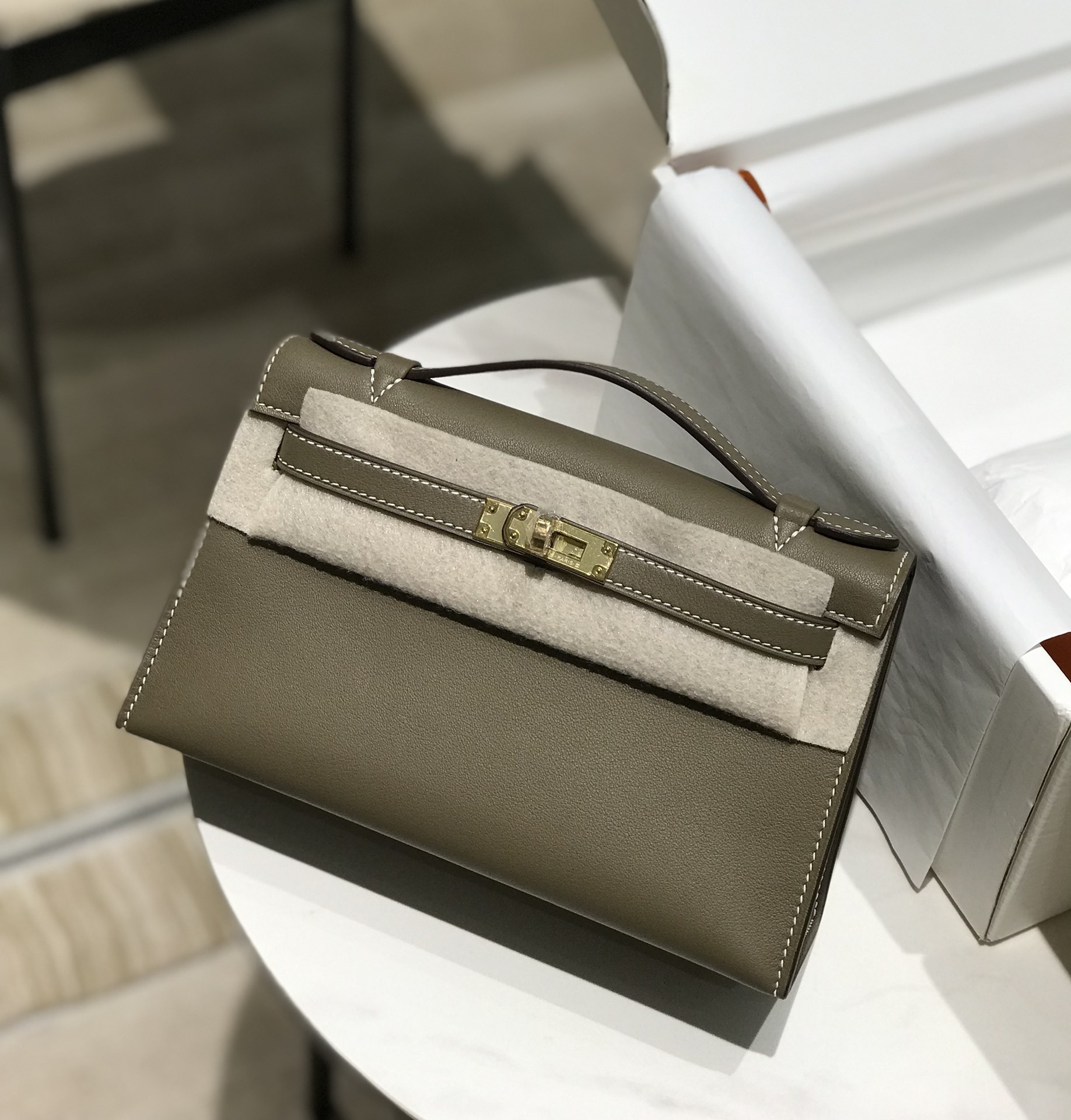 H**mes kelly pochette