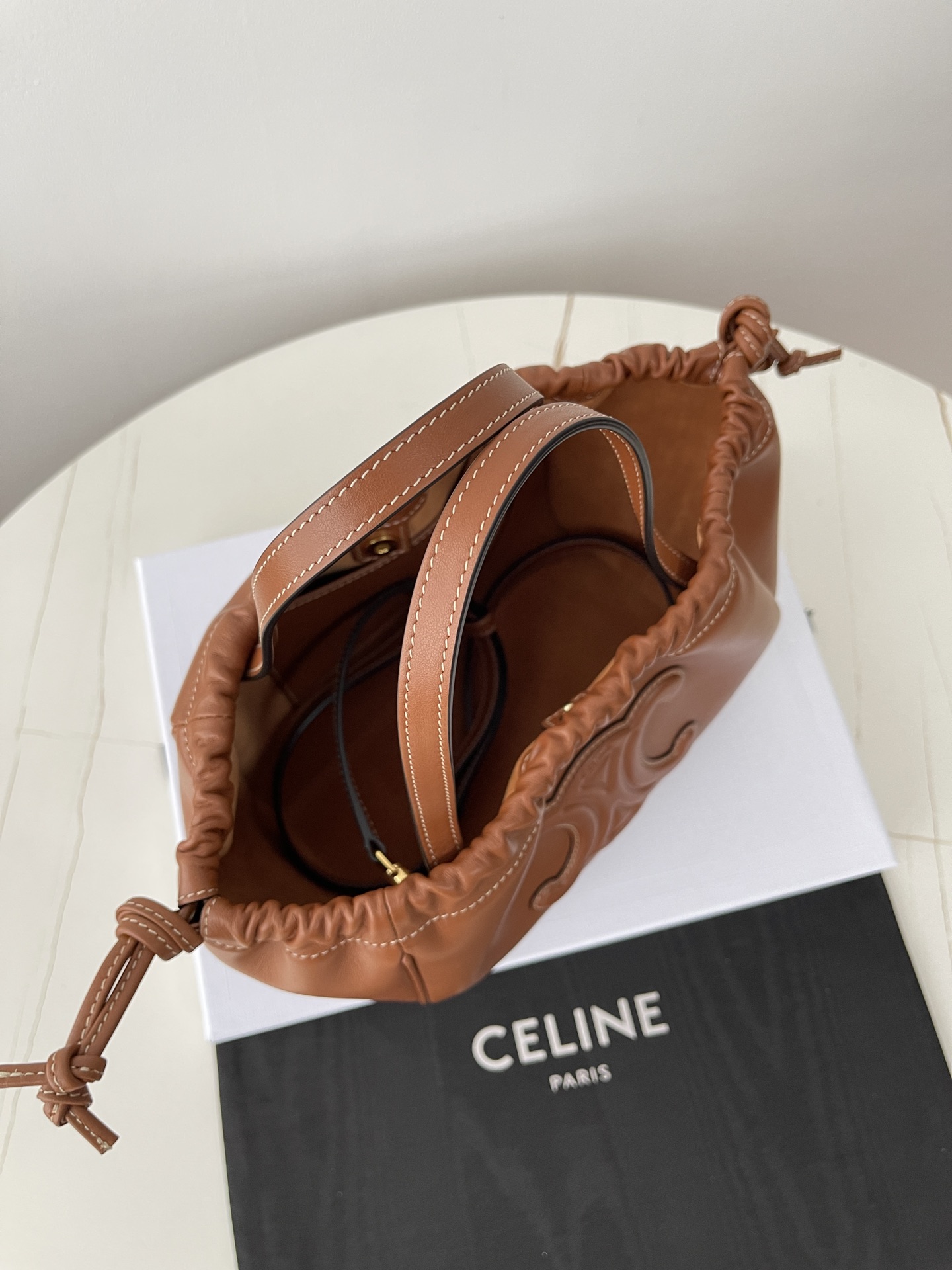 MINI CUIR CABAS