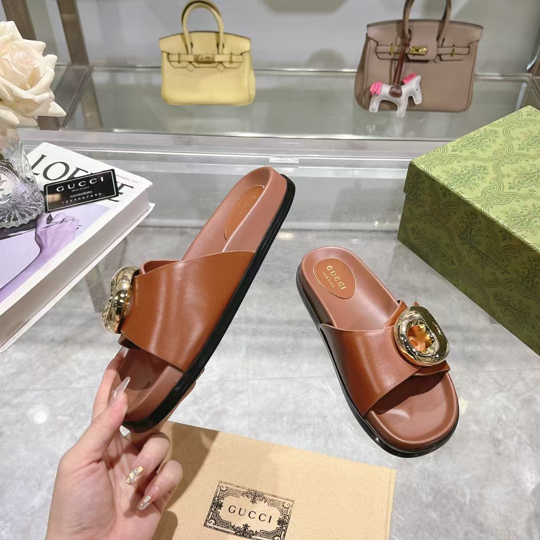 Bally Logo Slip-On Sandals