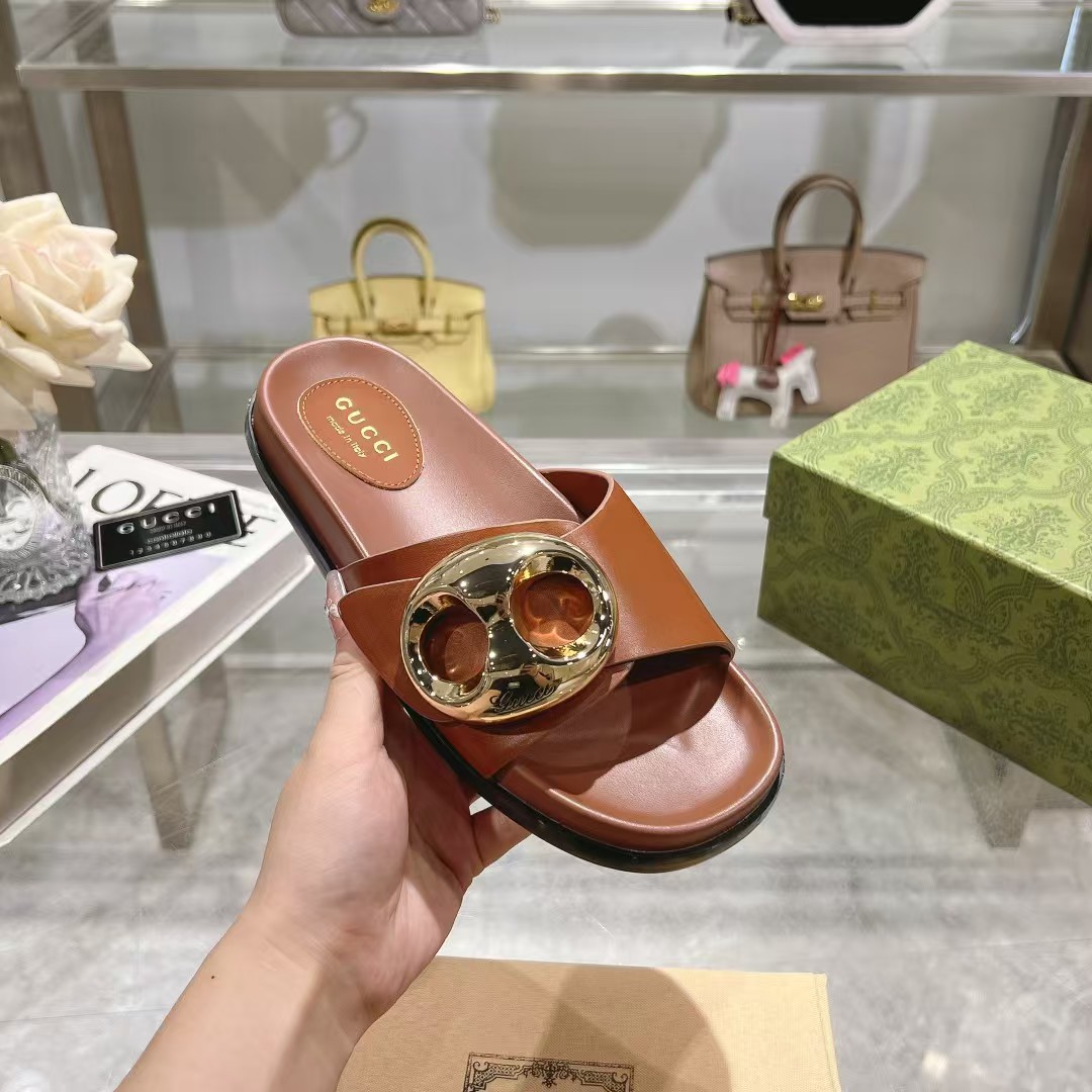 Bally Logo Slip-On Sandals
