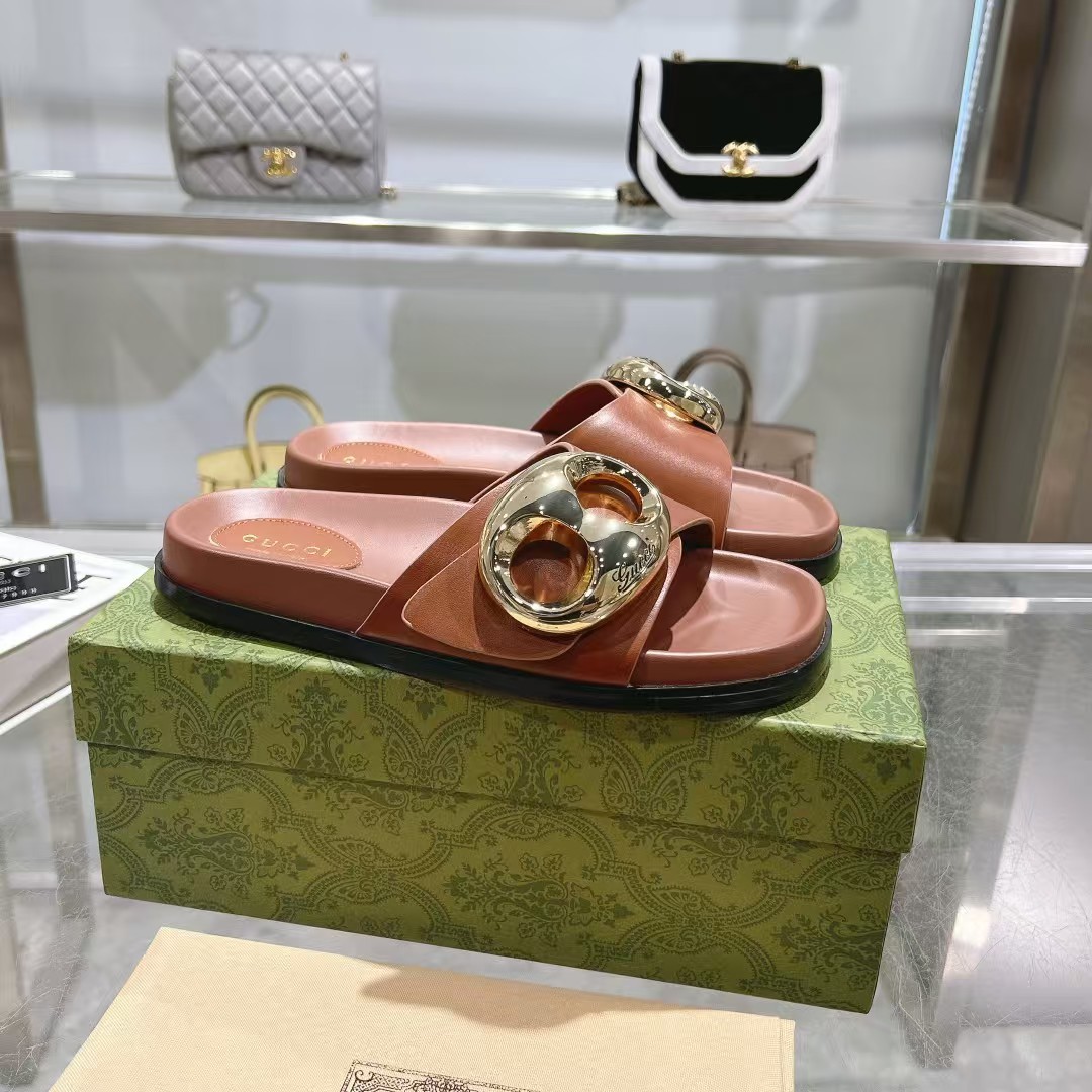 Bally Logo Slip-On Sandals