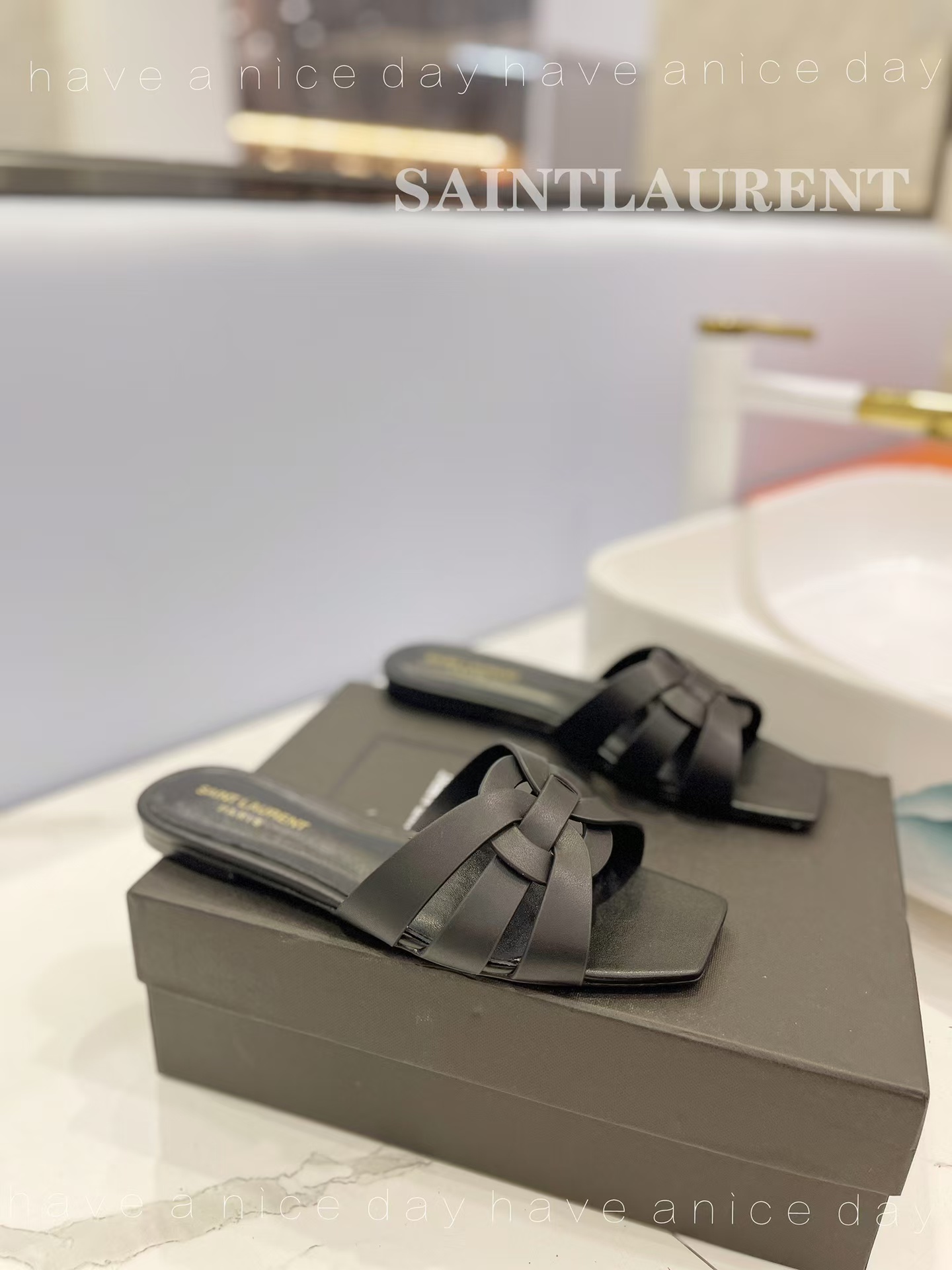 Yves Saint Laurent TRIBUTE MULES