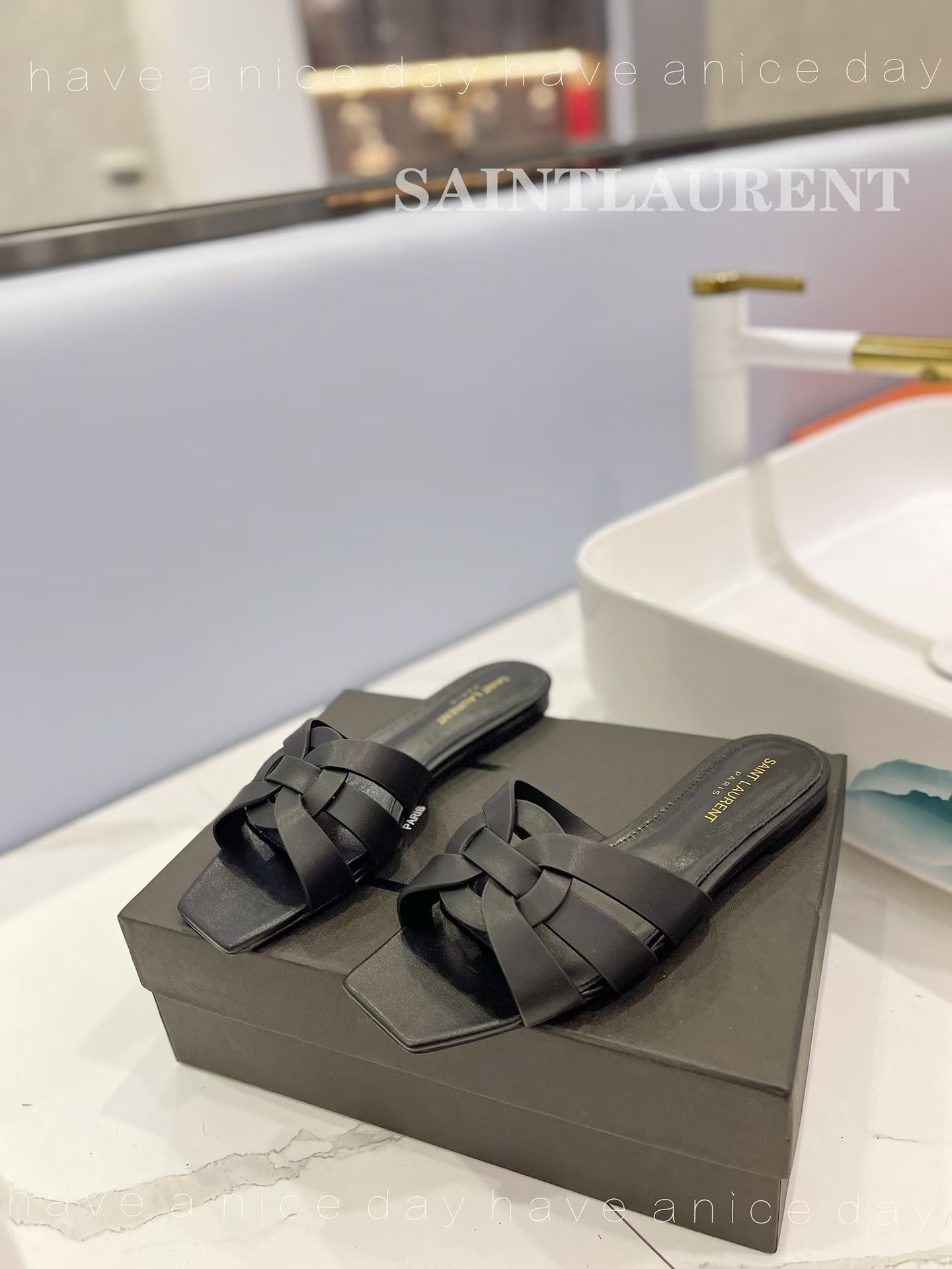 Yves Saint Laurent TRIBUTE MULES