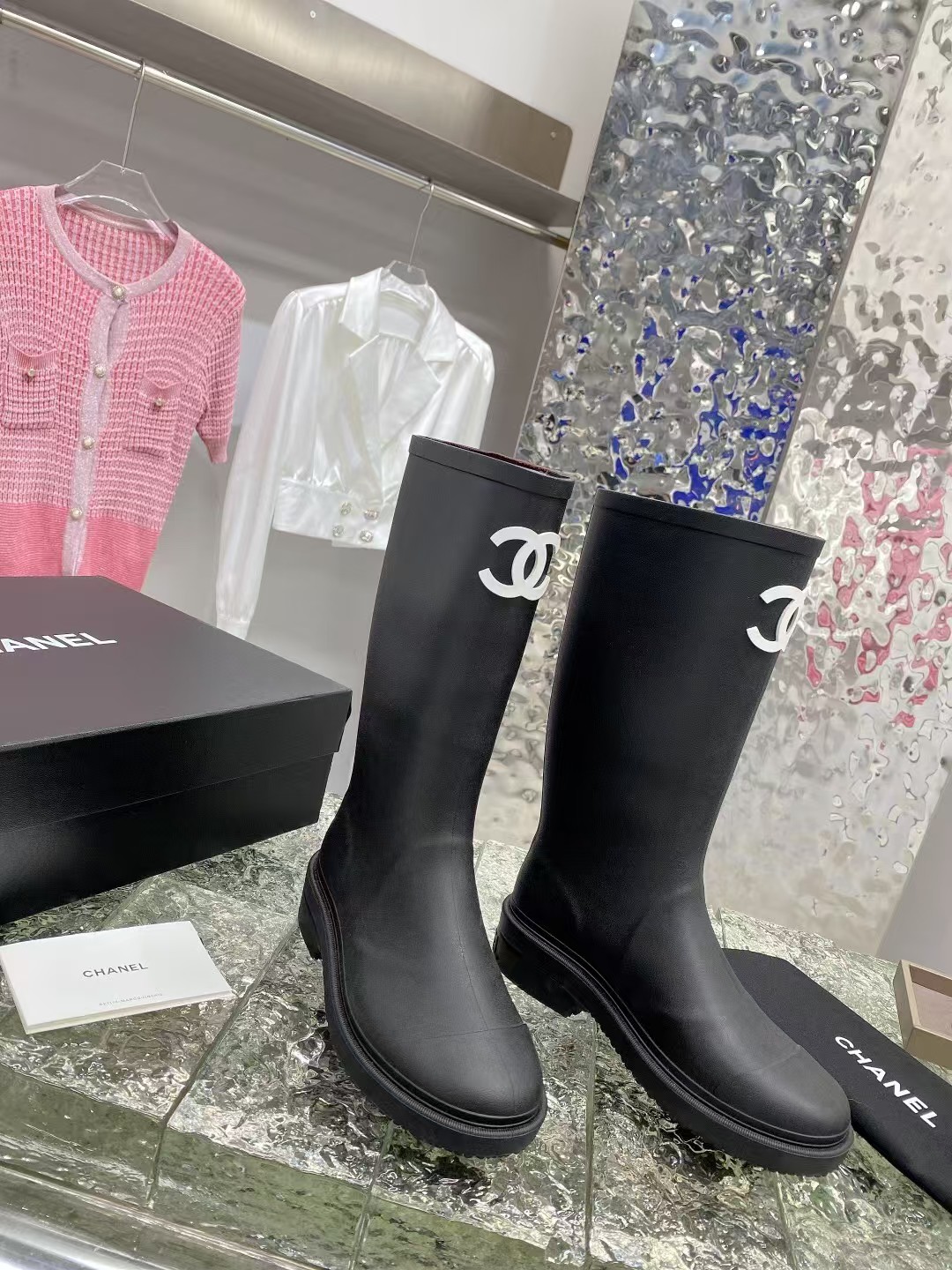 Ch*el rain boots