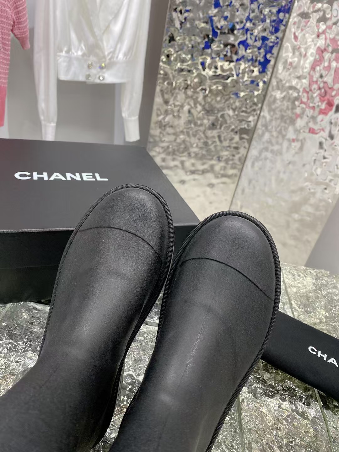 Ch*el rain boots