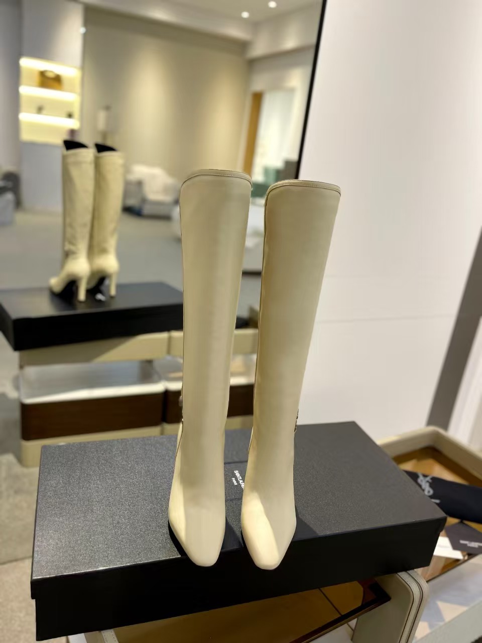 YSL Knee-high Boots