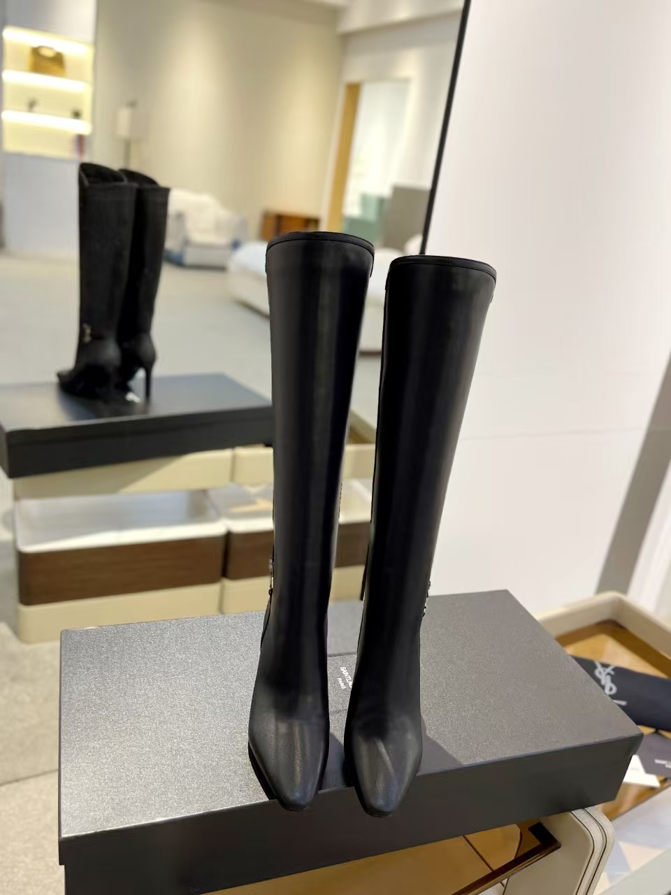 YSL Knee-high Boots